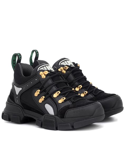 gucci flashtrek high black sneaker boots|Gucci flashtrek sneakers price.